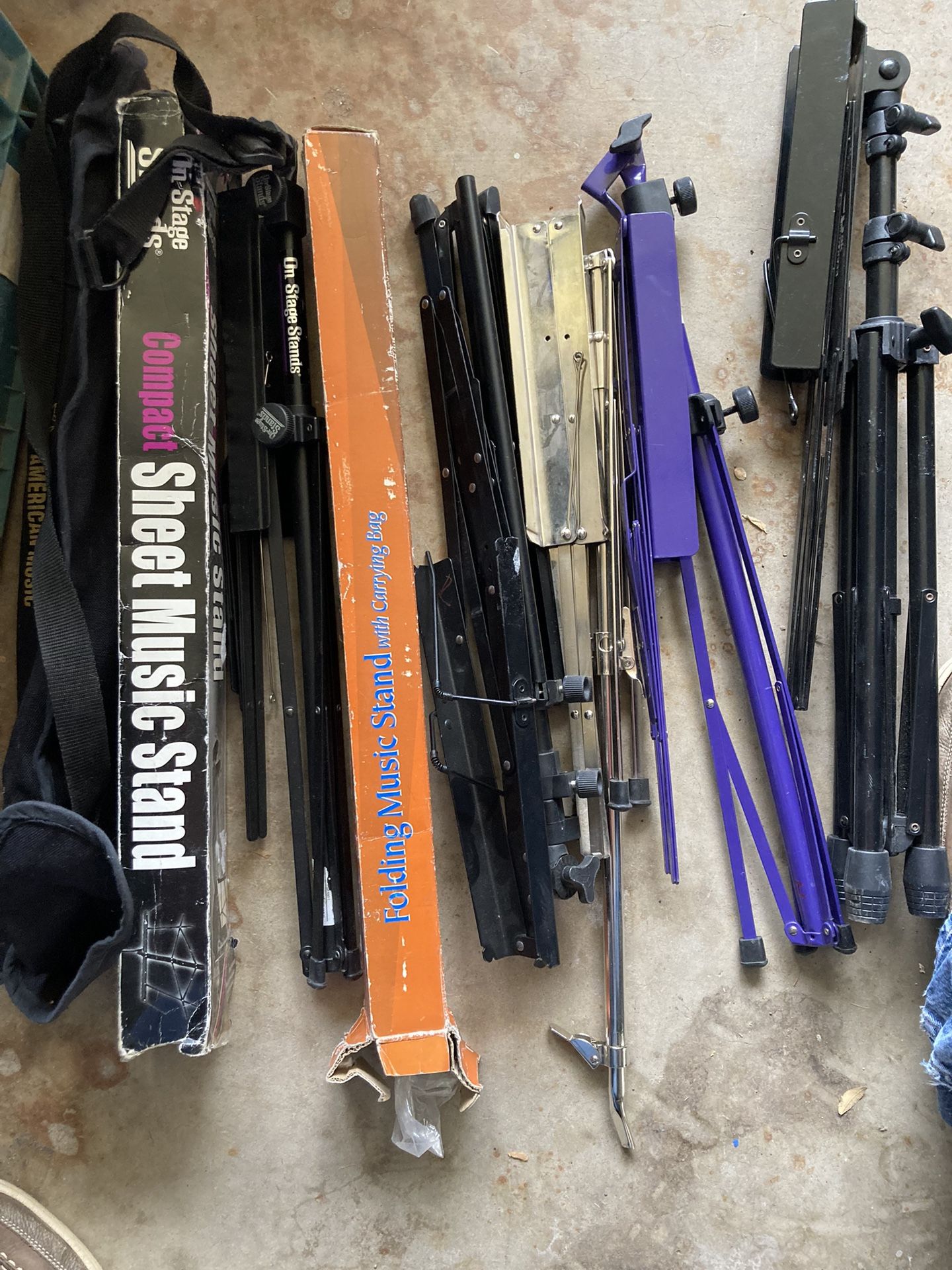 Music Stands Guitar Vocal Cello Violin Books