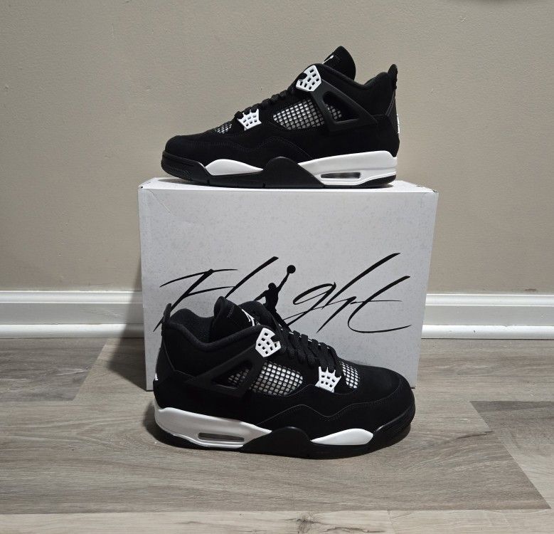 Jordan 4 White Thunder 