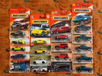 26 piezas de matchbox