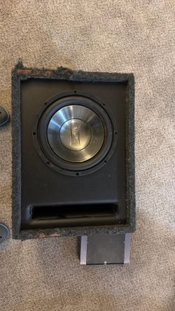 Sub woofer + 600 watt amp