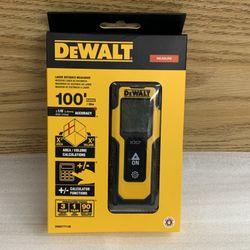 Dewalt DWHT77 W 00 100ft Laser Distance Measurer 100'/30M