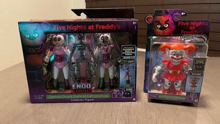 Jazwares Five Nights at Freddy's Glamrock Chica and Baby