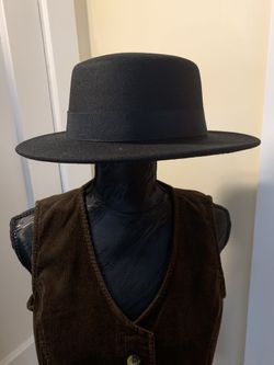 Classic Black Fedora Hat