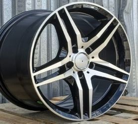 Mercedes 19” new amg styie rims new tires set c300 e550 e350 Cla Cls Sl s550 Glk Glc