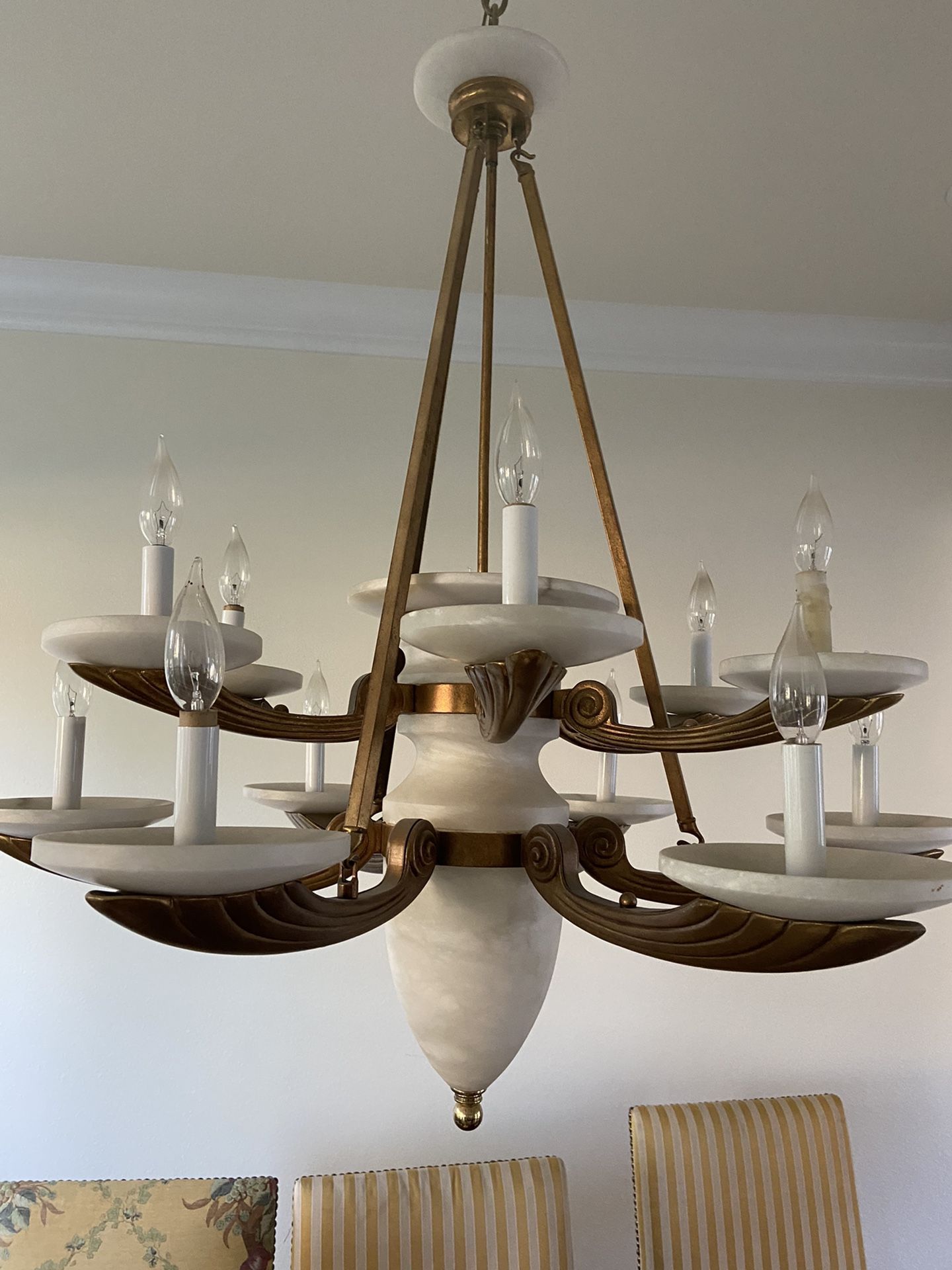 Estate Sale Furniture And Lighting / Fireplace Screens