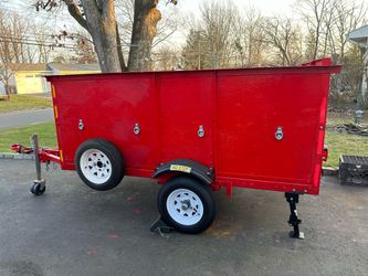 Home built trailer /Harbor Freight base