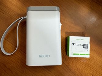 NELKO P21 Portable Label Maker with Label Tape