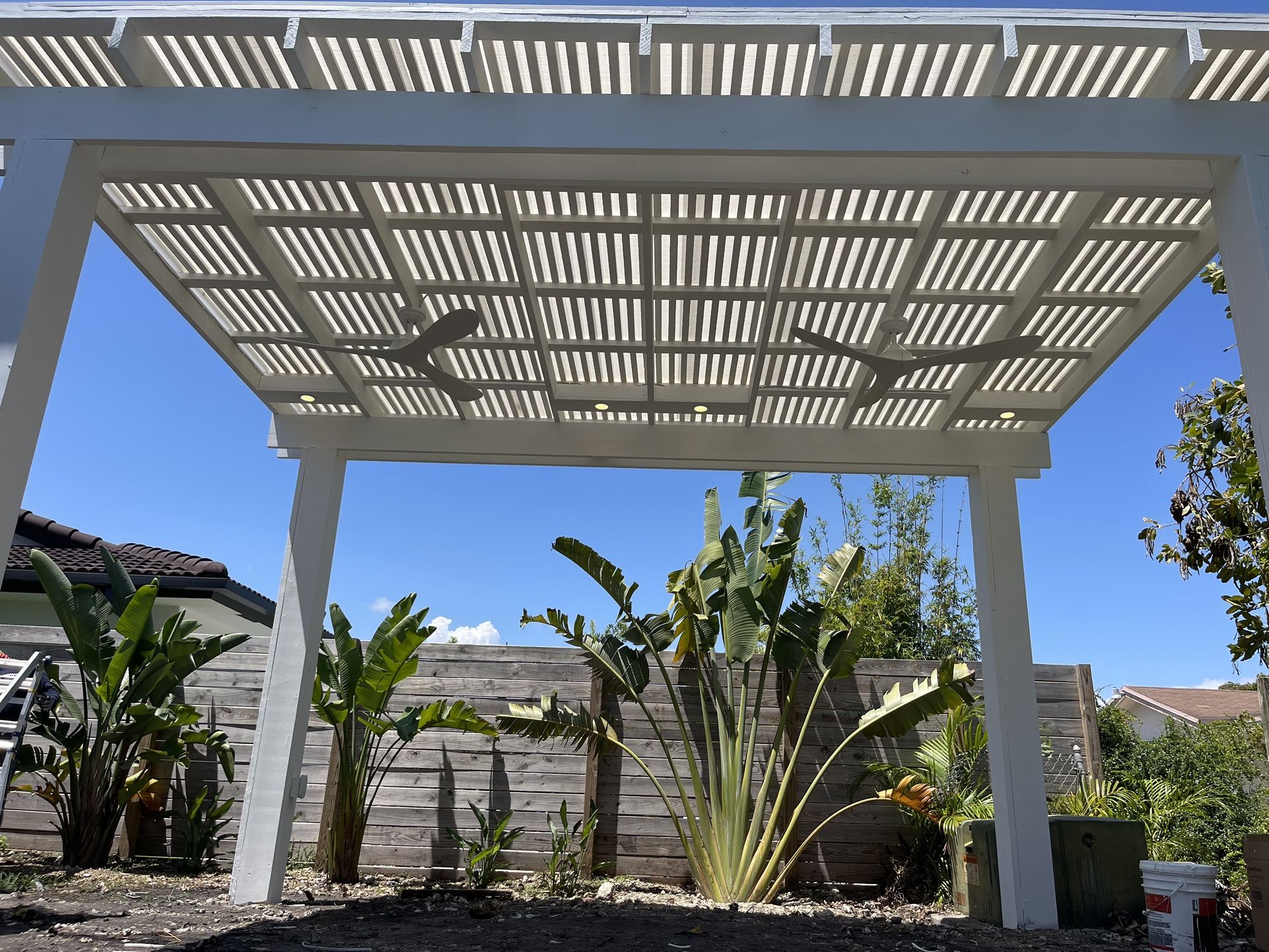 Custom Wood Pergola
