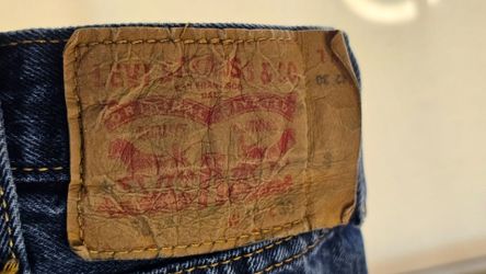 Levi's Dark Wash Denim Jeans