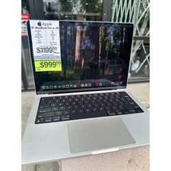 Apple 14" MacBook Pro Retina M1 Pro 8-Core CPU, 14-Core GPU, 32GB Ram, 512GB SSD 2021