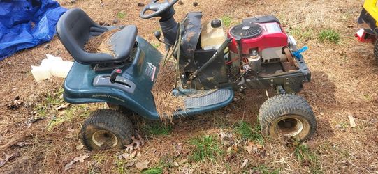 Old Craftsman Riding Mower - No Engine - For Repair Or Parts