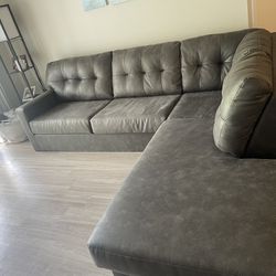 Faded Grey Couches