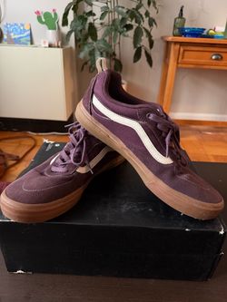 Vans Low-Top Skate Sneakers Purple Gum Sole