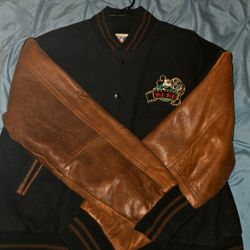 Limited Edition: Disney Studios Wool and Leather Varsity Jacket