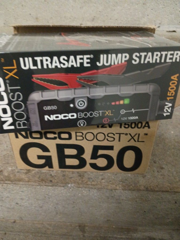 *Brand New* Noco Boost XL GB50 Ultra Safe Jump Starter