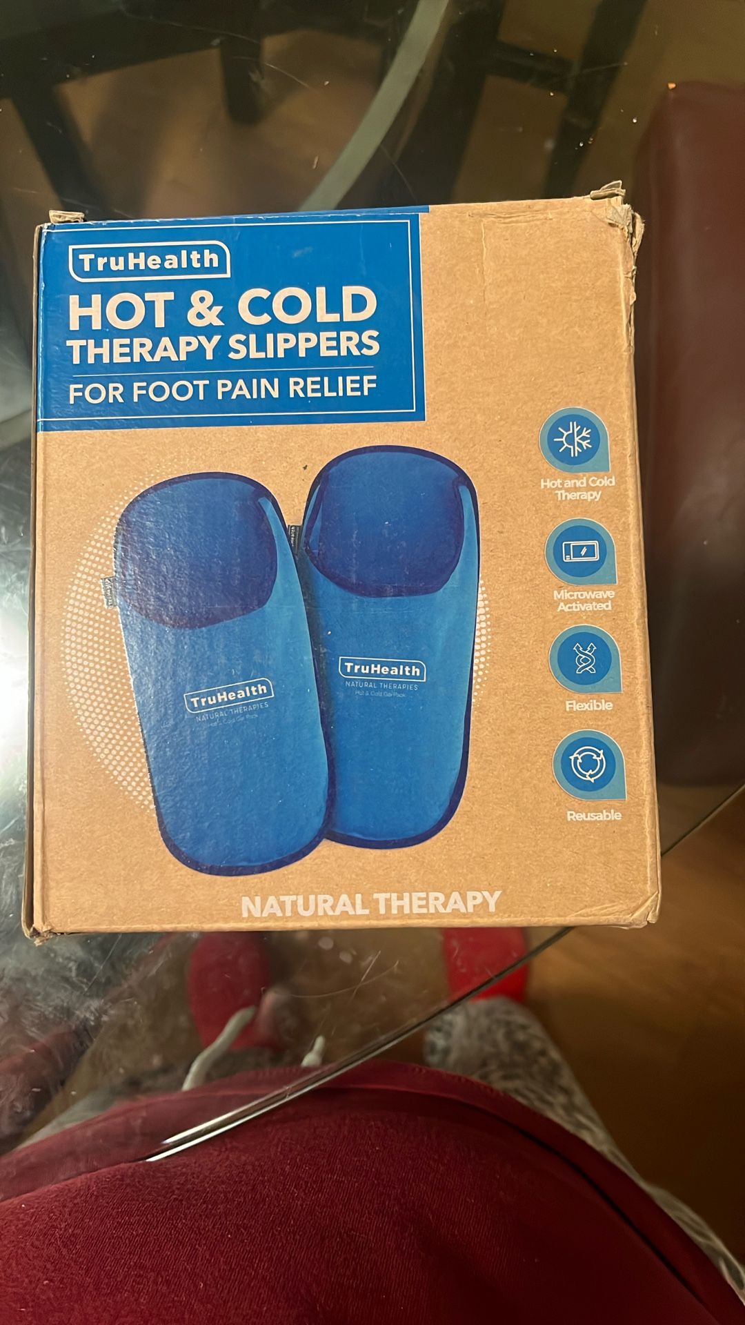 New Hot & Cold Therapy Slippers