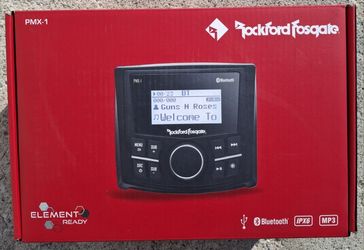 Rockford Fosgate  marine-grade digital media receiver 