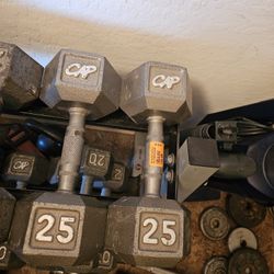 25lb Dumbbell Set
