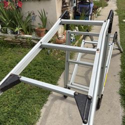 Escalera PAL SISTEM Es De 12 Pies Es De Las que Se Doblan 