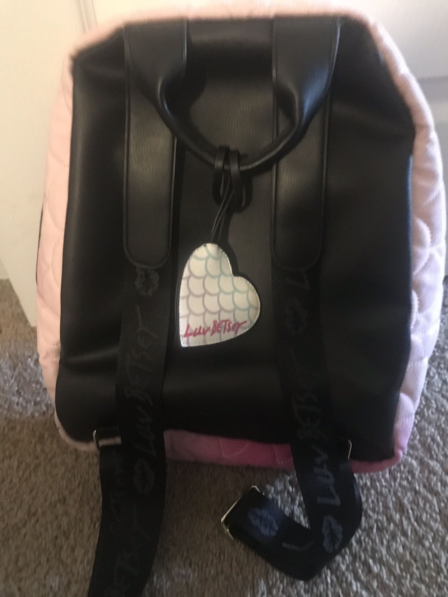 Betsy pink backpack