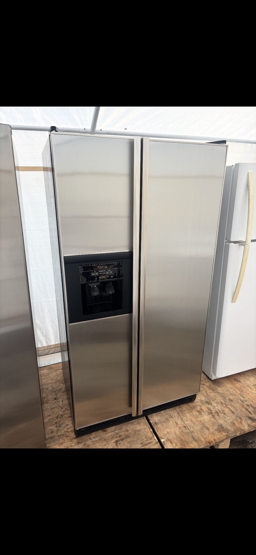 Stainless Steel Whirlpool Refrigerator