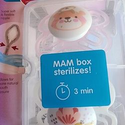 Mam Baby Girl Pacifier 