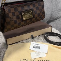 louis vuitton damier ebene  crossbody