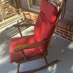 100 yr. Old refinished rocking chair-$40/porch pick up Louisville,Ky.