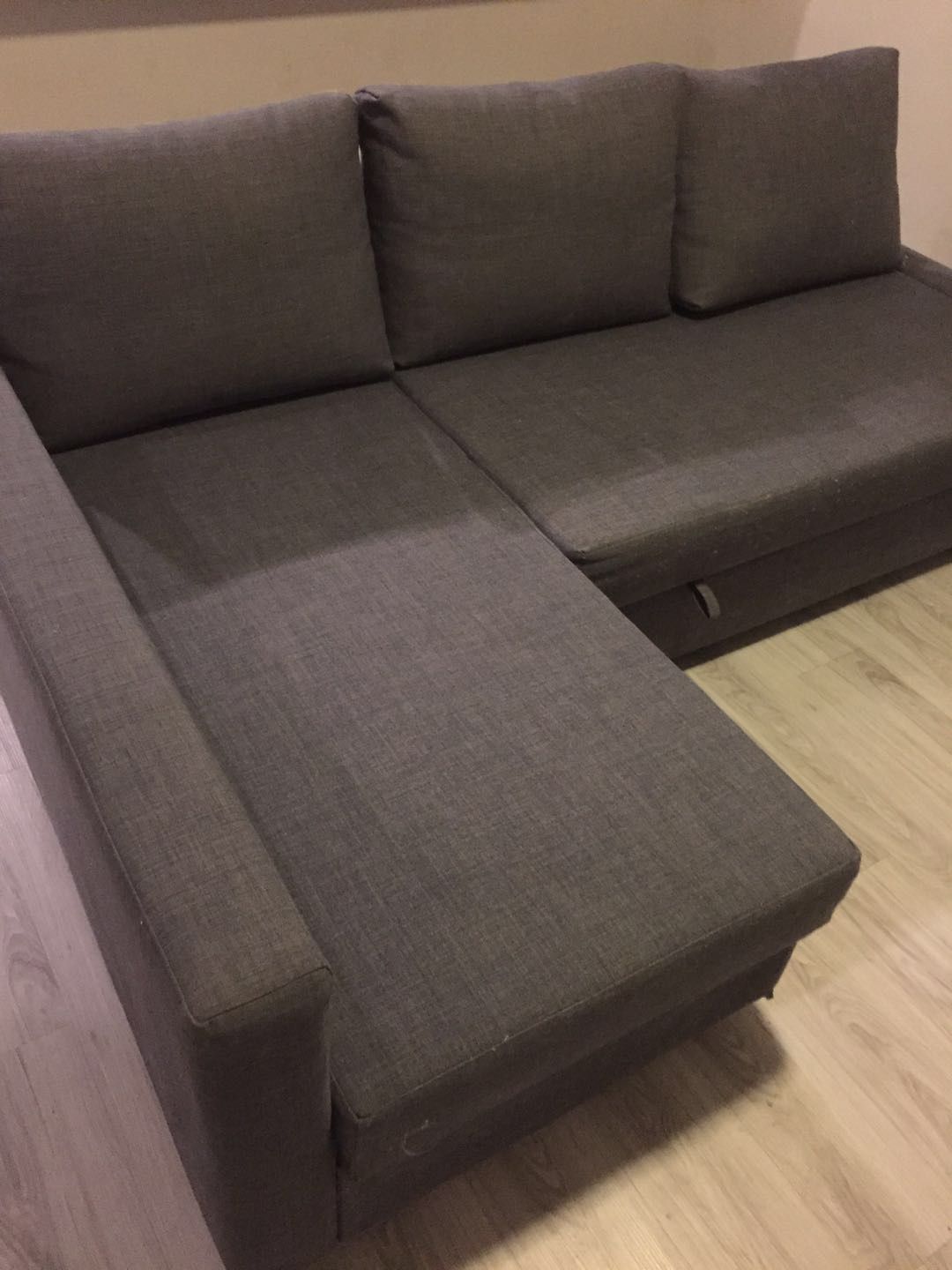 IKEA gray sofa