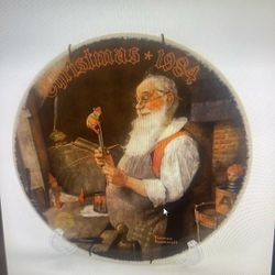 1984 Norman Rockwell Plate 
