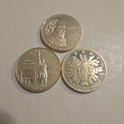 3 Silver Coins