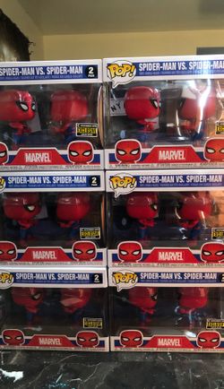 Funko pop sipderman marvel set $25 each