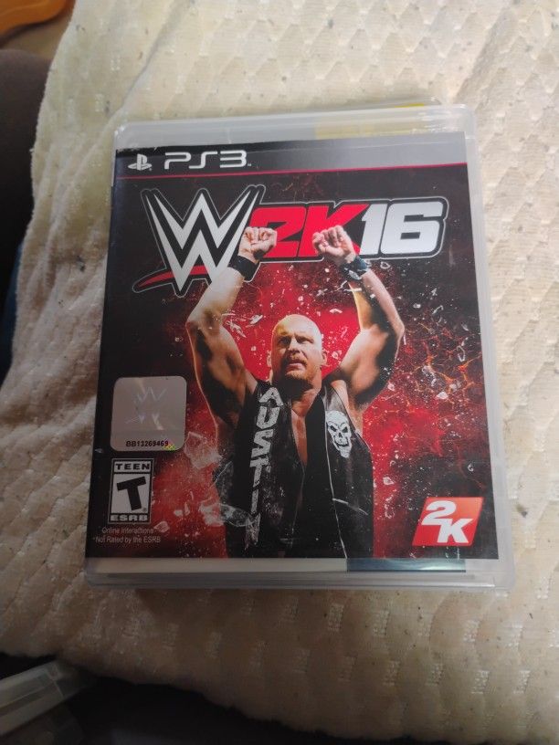 Ps3 WWE 2k16