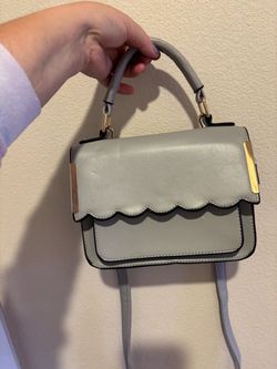Grey purse