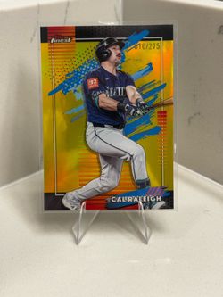 2026 Topps Finest Cal Raleigh Seattle Mariners #167 Uncommon Gold Refractor 010/275
