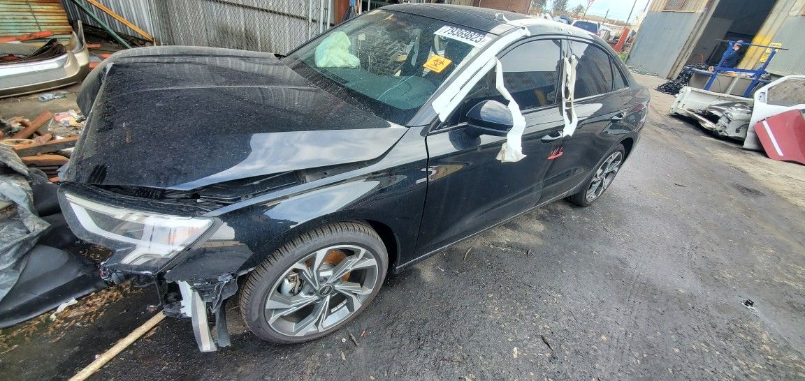 Parting Out 2023 Audi A3 Quattro For Parts