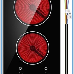 Karinear 2 burner flat stovetop