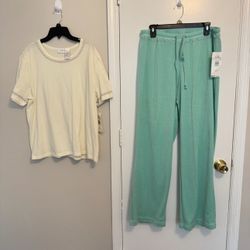 C L C Two Piece Set Size L, XL