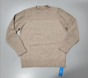 Women's Long Sleeve Knit Sweater, Size Medium, new with tags