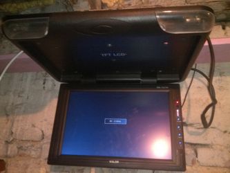 15 inch flip down tv