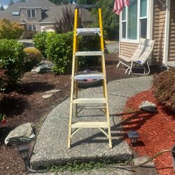 Louisville 6 Foot Fiberglass Ladder 