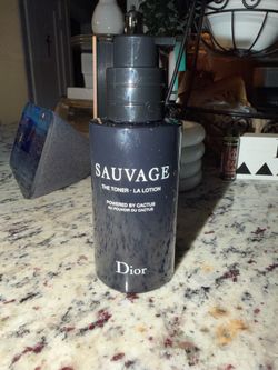 Sauvage Dior The Toner LA Lotion Powered by Cactus 3.4 oz