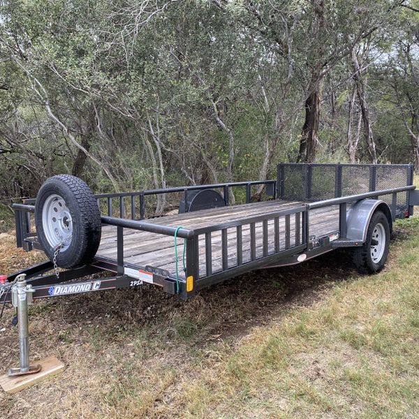 2015 7x14 ATV Utility Trailer for Sale in San Antonio, TX OfferUp