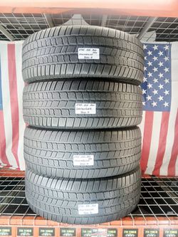 ✅ 4 Used Tires LT275/55R20 MICHELIN DEFENDER LTX A/S ALL SEASON 275 55 20