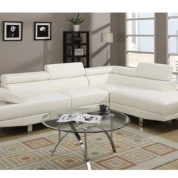 $50 down / New Leather Sectional Couch