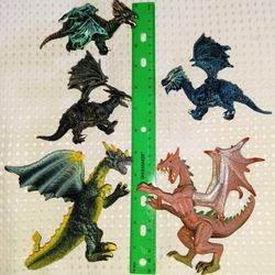 Mythical Dragon Toy Figures $5