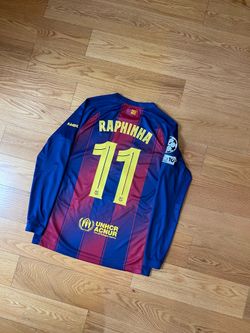 Nike FC Barcelona RAPHINHA🇧🇷 2025/26 home jersey (Size Medium)