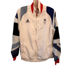 Adidas Olimpics London 2012  Men's Great Britain Team GB Jacket  Size L
