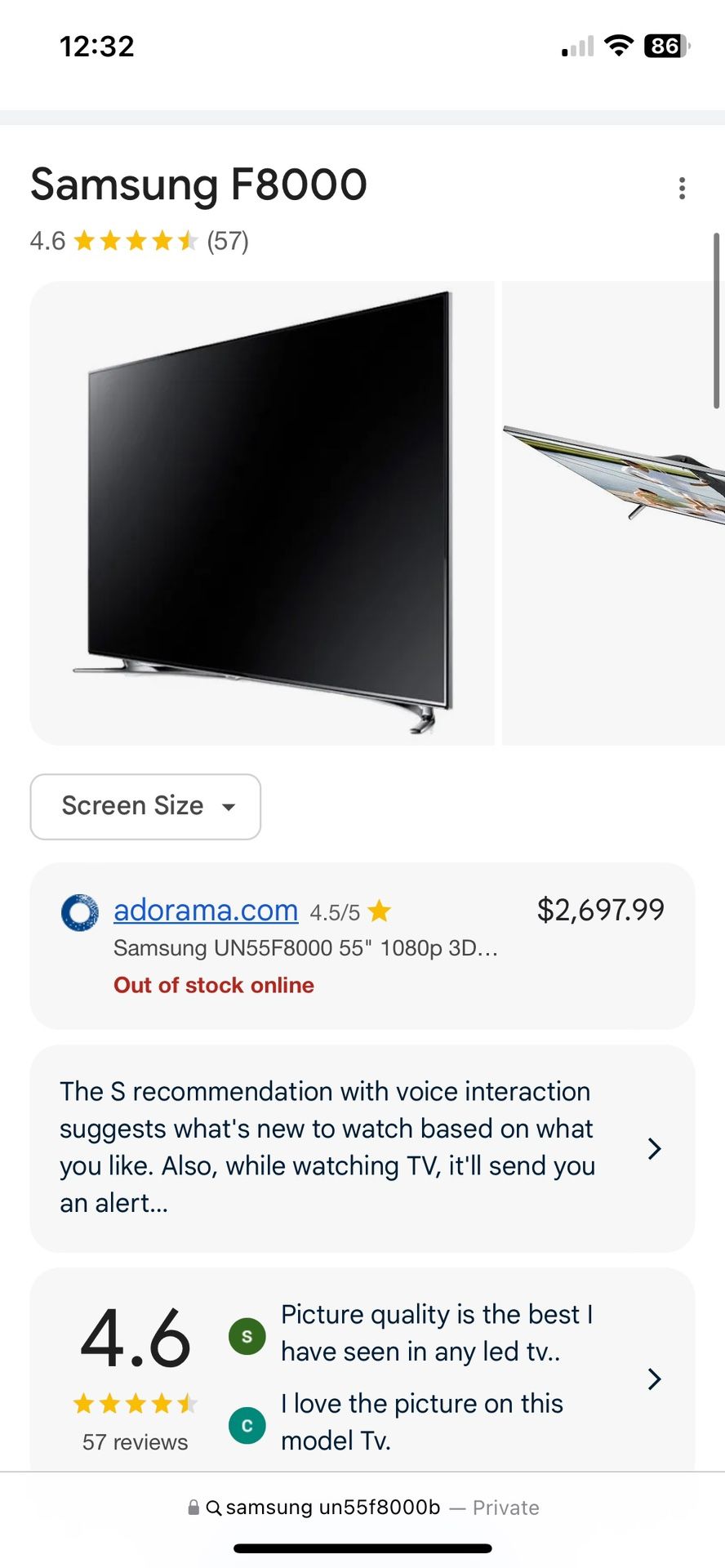 Samsung 55”