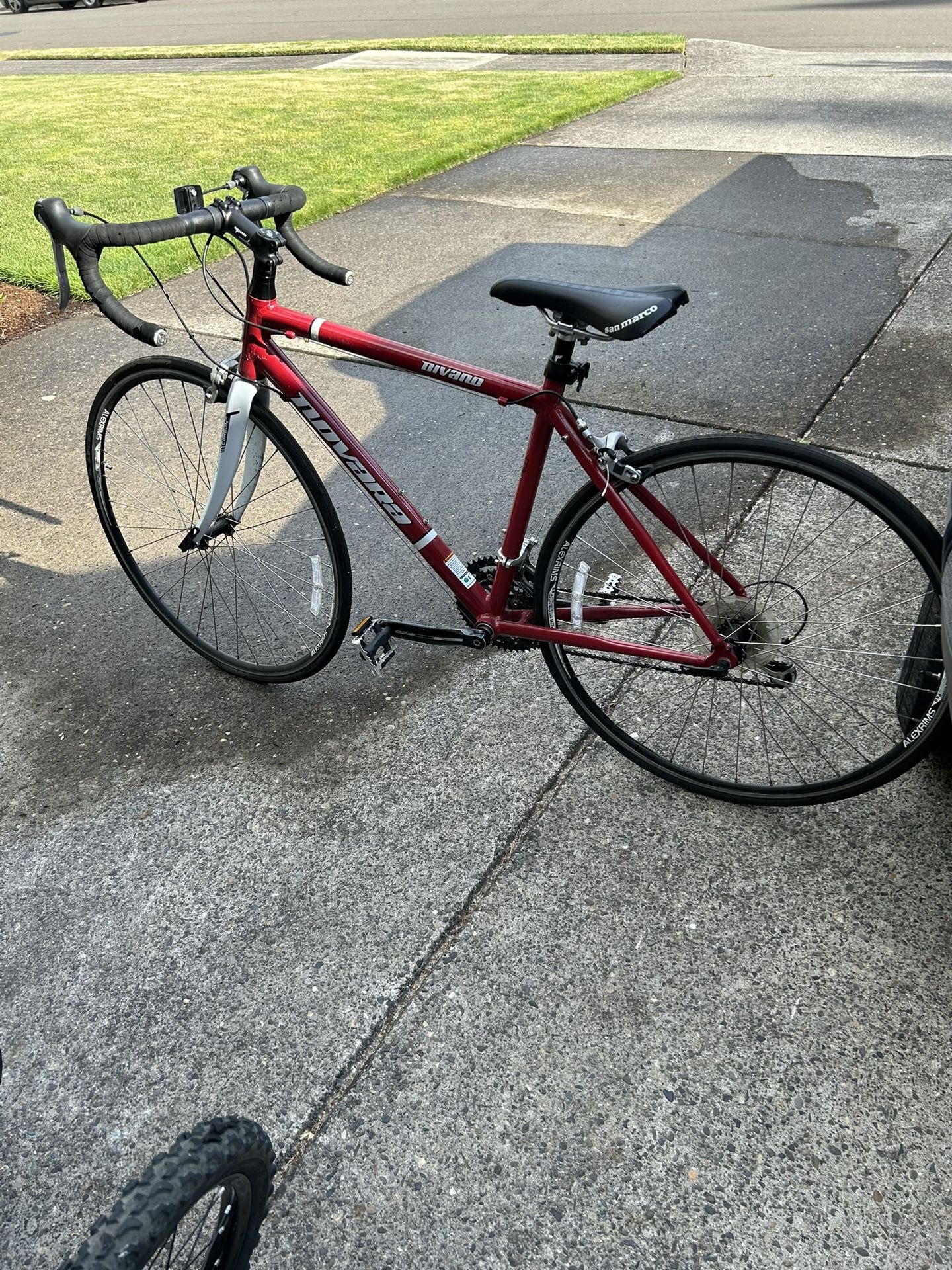 Red Racing Bike